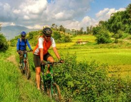 Cycling in Ninh Binh