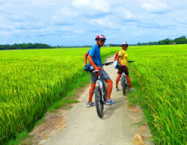 Bike tour to countryside