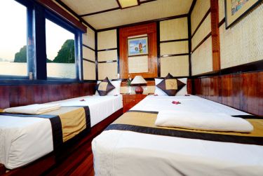 Twin bed cabin