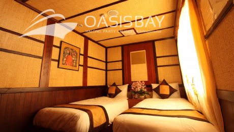 Twin bed cabin