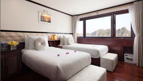 Twin Bed Sea View