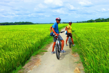 Bike tour to countryside