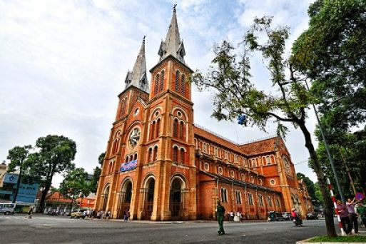 Notre Dame Cathedral in Ho Chi Minh