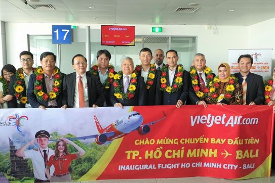Launched direct flight between Vietnam - Bali ( Indonesia)