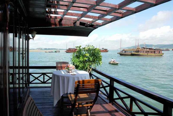 Private balcony