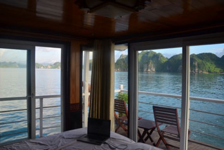 Private balcony