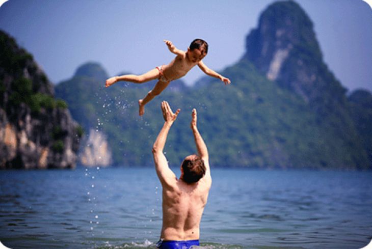 swimming