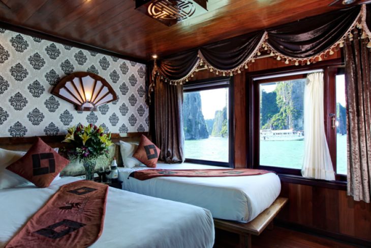 Suite twin bed - upper floor