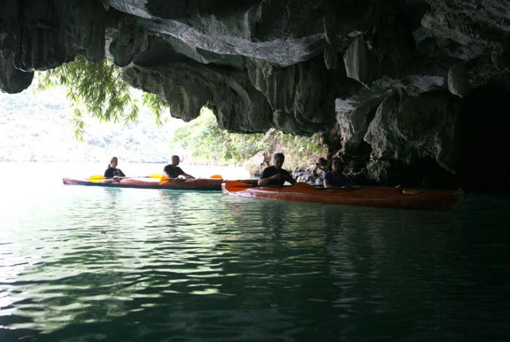 Kayaking