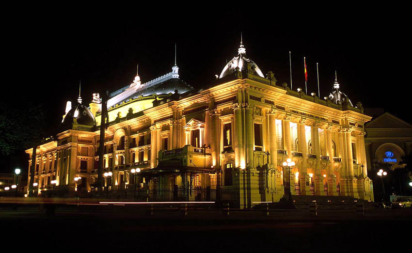 Hanoi Opera House Evening