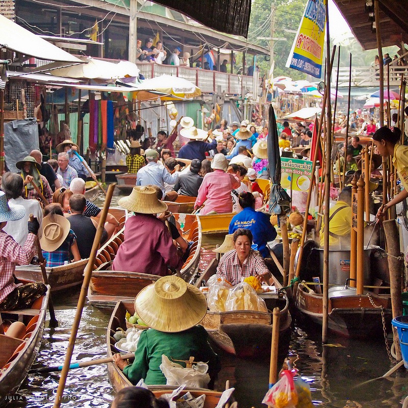 Damnoen Saduak Floating Market, Thailand