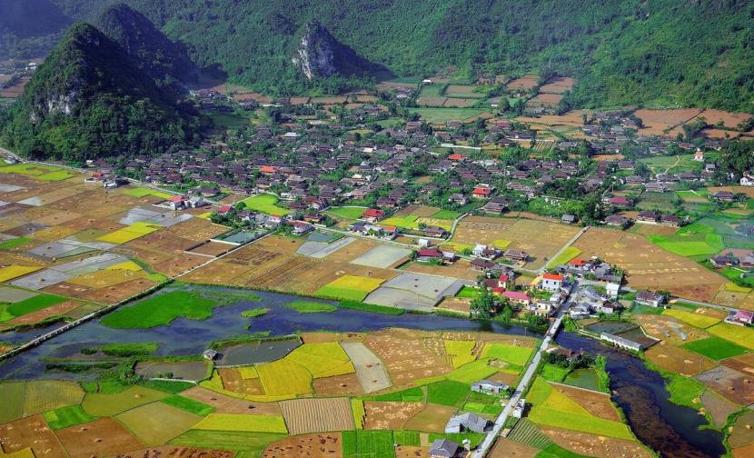 Bac Son valley attractive to tourists in rice harvest season 5